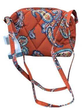 Vera Bradley Camera Bag Crossbody Manor Paisley Ultralight Small Purse NWT $85
